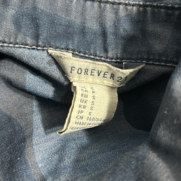 Forever 21 blue camo - Picture 3 of 3